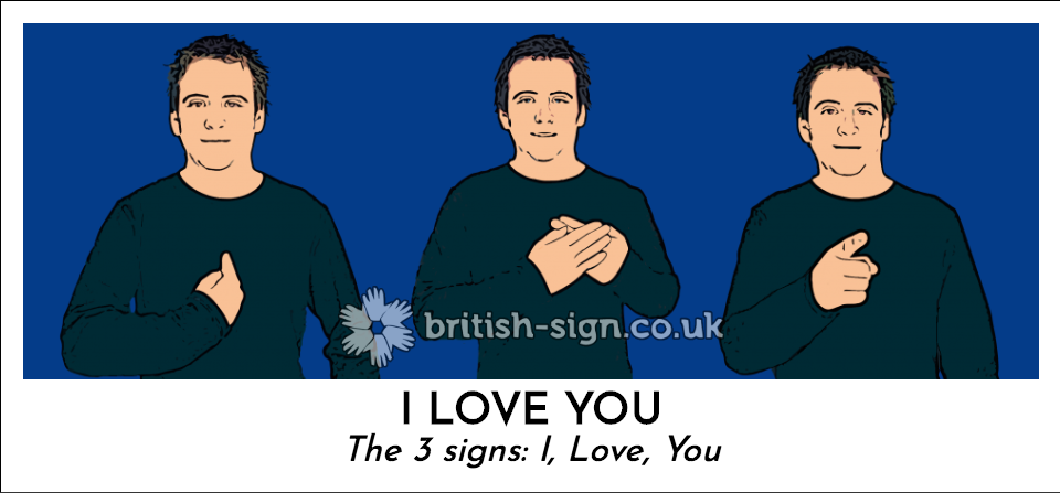 I Love You: The 3 signs: I, Love, You
